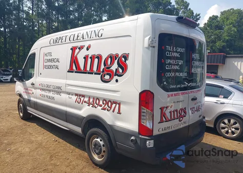 2019 Ford Transit-250 из США, поврежденный, VIN 1FTYR2CM0KKB82003